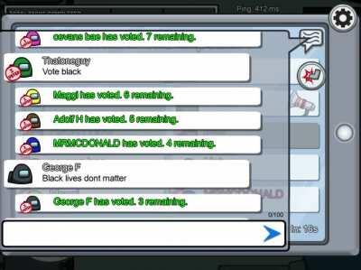 Who does this in a goddamn among us match