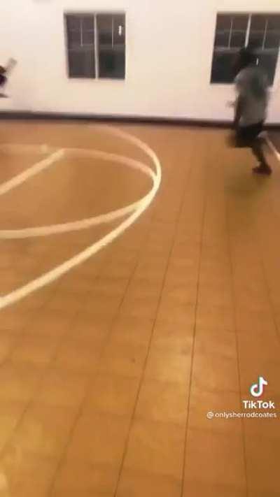 Just Guys Playin Basketball (Credit to @onlysherrodcoates on TikTok)
