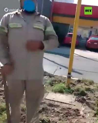 La plebada del mencho reportándose 🤣