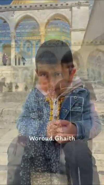 With the start of Ramadan, Palestinian children wish you a blessed month