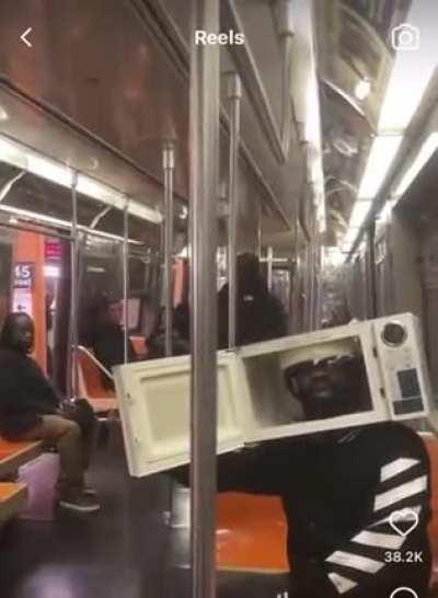 Another day on the subway