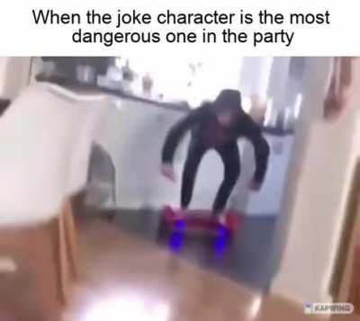 Do not underestimate the clowns of the group