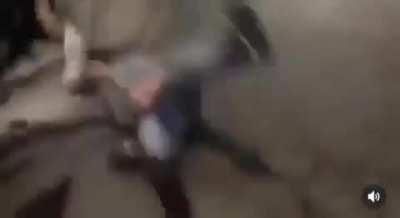 Stand too close to a car doing donuts