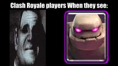 Clash Royale Players when they see certain cards