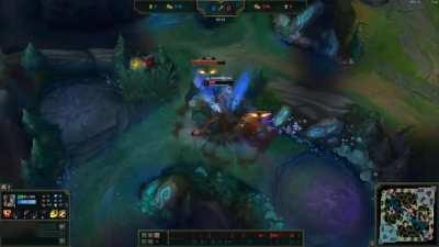 I bring you the peak of autofilled gold elo jungling (warning: brain damage imminent)