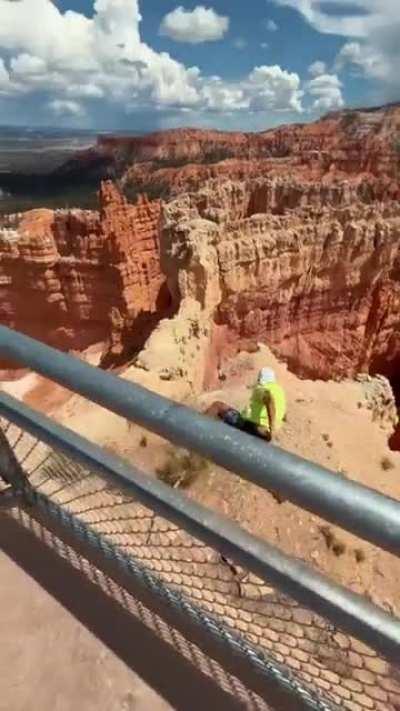 Not the most graceful landings