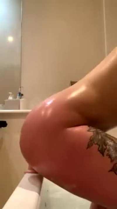 Never to old for toys in the bath