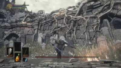 My first attempt at playing dark souls...