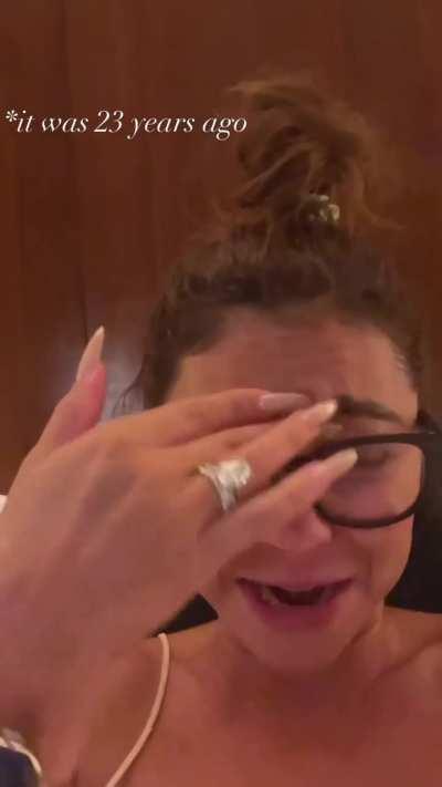 Watching Gilmore Girls IG story 9/7/2023