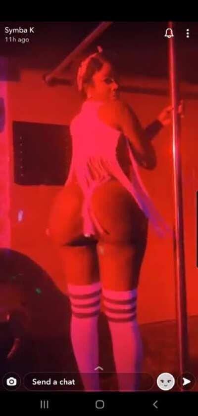 Strip club with her thick ass🤤