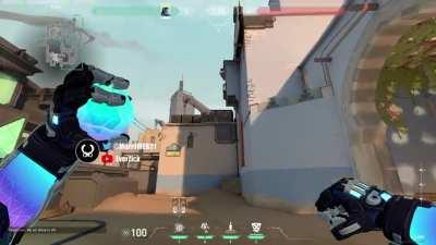 Kay/o Molly to A Default from B