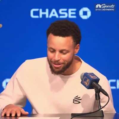 [Highlight] Steph reacts to Keegan Murray hitting 12 3's in 3 quarters