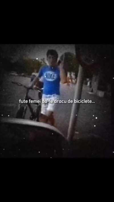 Nu ma despart de bicla mea