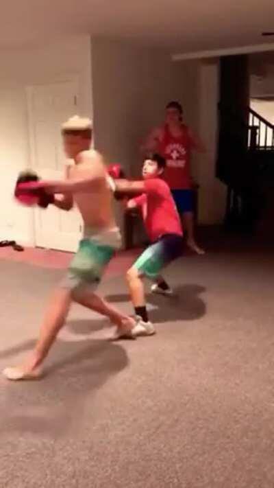 Bro in the back sounded like a Pokémon trainer