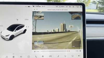 While in manual driving my car emergency braked and tried to swerve into the car next to me (FSD Beta 10.3)