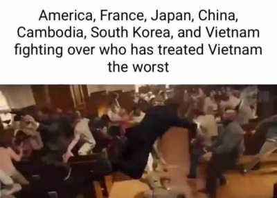 Vietnam has pretty much been the punching bag of Asia
