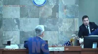 Man Attacks Vegas Judge During Sentencing Today