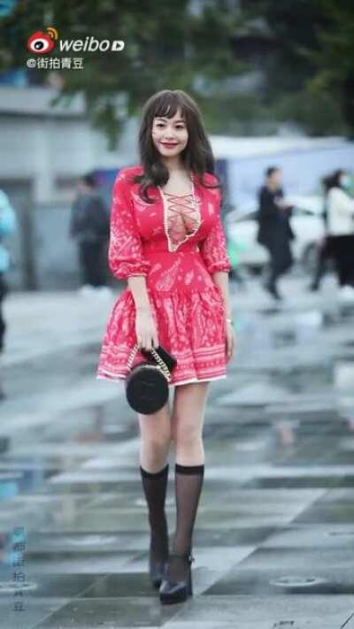 cute face and huge bust