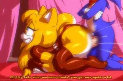 Sonic pounding female (?) Tails [by angelauxes]