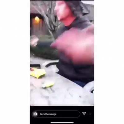 Video of MS making up a rap song about her boyfriend and using the N word. Disgusting!