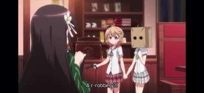 Well, you don’t see that every day [Is the order a rabbit]