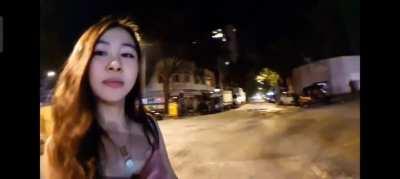 Respect to this men who came running from his home to help her who was watching Livestream