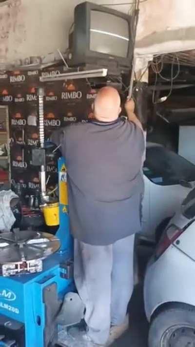 Percussive maintenance