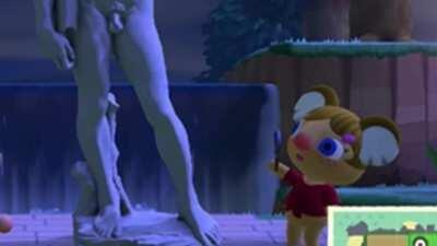 Alice playing eye spy with her cheeky magnifying glass..