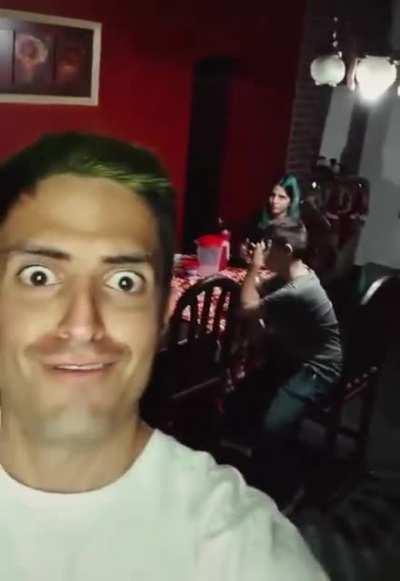 Ik parents are supposed to embarrass their kids but this is a new level