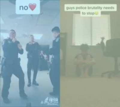 Police brutality 😎 epic style