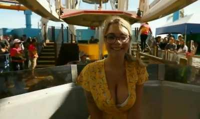 Boobies on a Ferris wheel