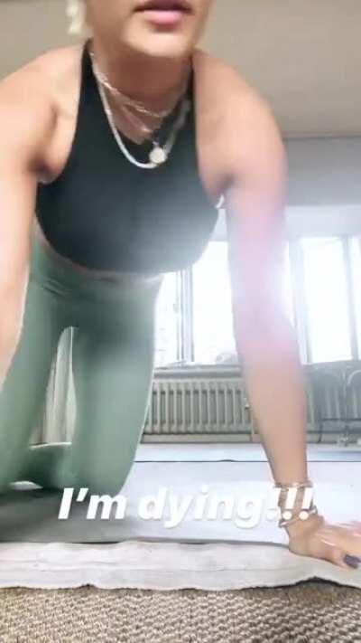 Rita Ora - Workout 5/1/2020