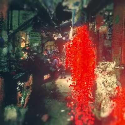 I made a cyber Hanoi using photogrammetry and Unity3D