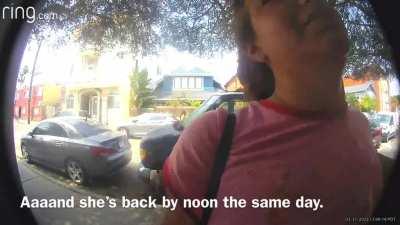 Woman breaks into my house in Venice, CA