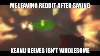 kean reeve isn t whoelsome