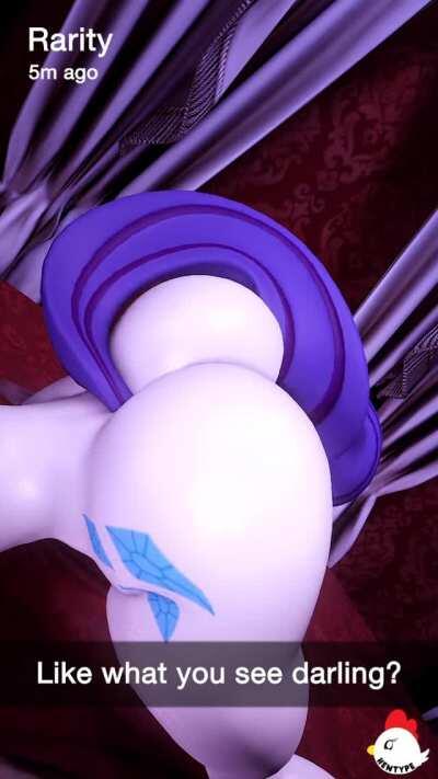Rarity Twerkin' on Snapchat (Hentype) [w/sound]