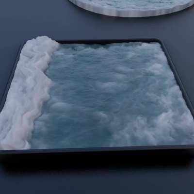 (Wip) ocean wave shader in Eevee