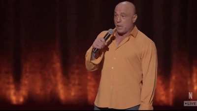 Joe Rogan doesn’t believe in vaccines and still uses Michelle Obama as a transgender talking-point. But it's just 