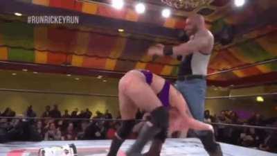 Allie Kat gets a devastating wedgie