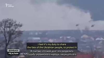 Donbas Realities interview clip with Cesar and Tikhiy. 