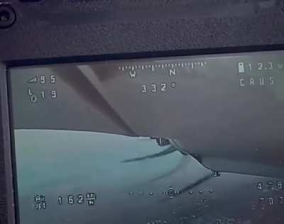 Ukrainian soldiers intercepted the video feed of a Russian Geran/Gerbera UAV and were able to give detailed information to the mobile air defense teams. Published 24.10.2025