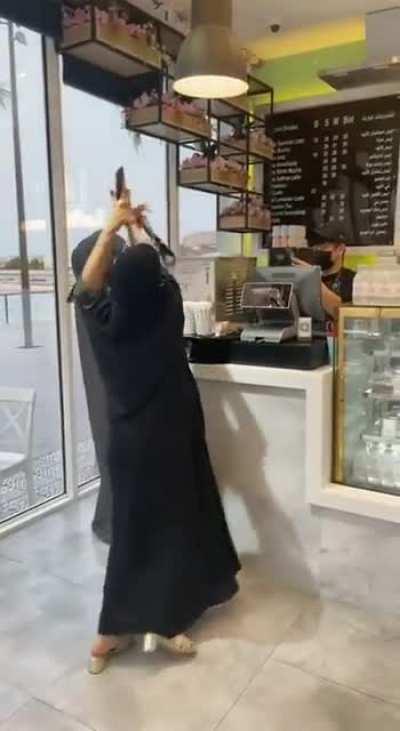 Fighting over who get to pay the bill