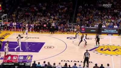 [Highlight] Blazers give Westbrook the wide-open three which he bricks then Dame drills it on the other end