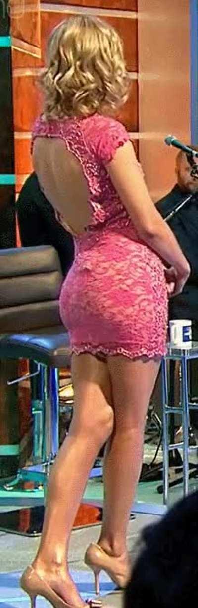 Rachel Riley Pink Skirt Bum GIF