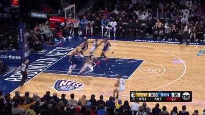 [Highlight] Stephen Wardell Curry gets the steal and the bottoms a 3 at the other end