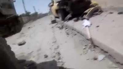 Journalist's GoPro Stops an ISIS Sniper Round in Iraq