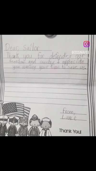 Thank you for wasting your time