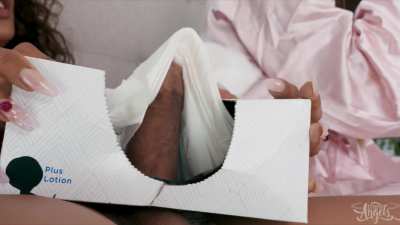 Who needs a therapist when your bestie comes with a shoulder and a shenis?