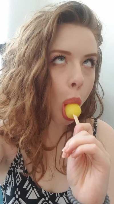 I wish all my orgasms tasted this good!