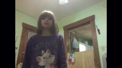 Who gave this child a knife (unsure if posted before)